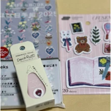 Almost Daily Weeks Sticky Notes Deco Rush Yumi Kitagishi 2025 New Release