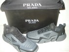 100% AUTHENTIC NEW MEN PRADA TECHNO STRETCH SNEAKERS UK 7.5/US 8.5 D — photo 2