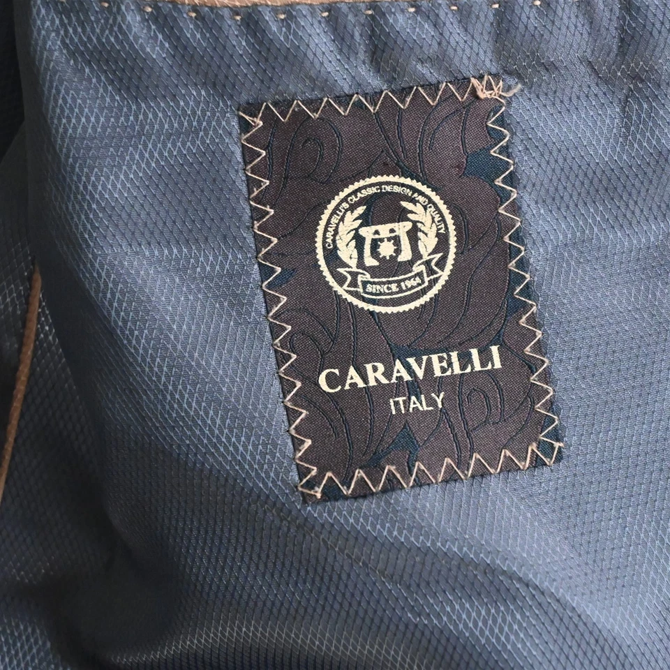 Caravelli 46R 36x30 Gris Oxford Super 150s Hombre Chaqueta Pantalones Traje Foto 4 de 4