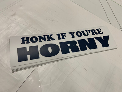 Fall Out Stickers Funny Horny Bumper Sticker - 're Horny! Window - Foto 9