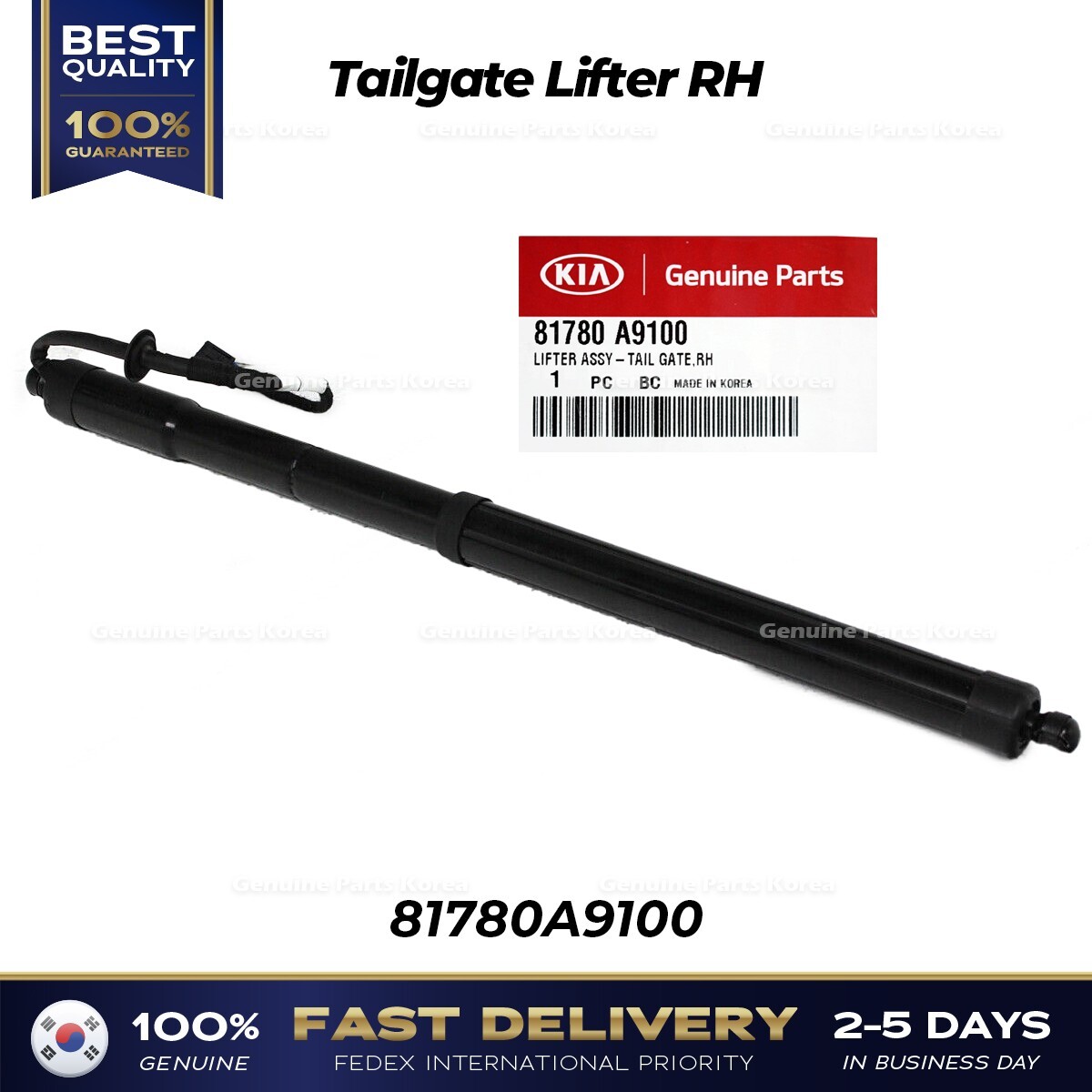 ⭐Genuine⭐ Tailgate Lifter RH 81780A9100 for Kia Sedona | eBay