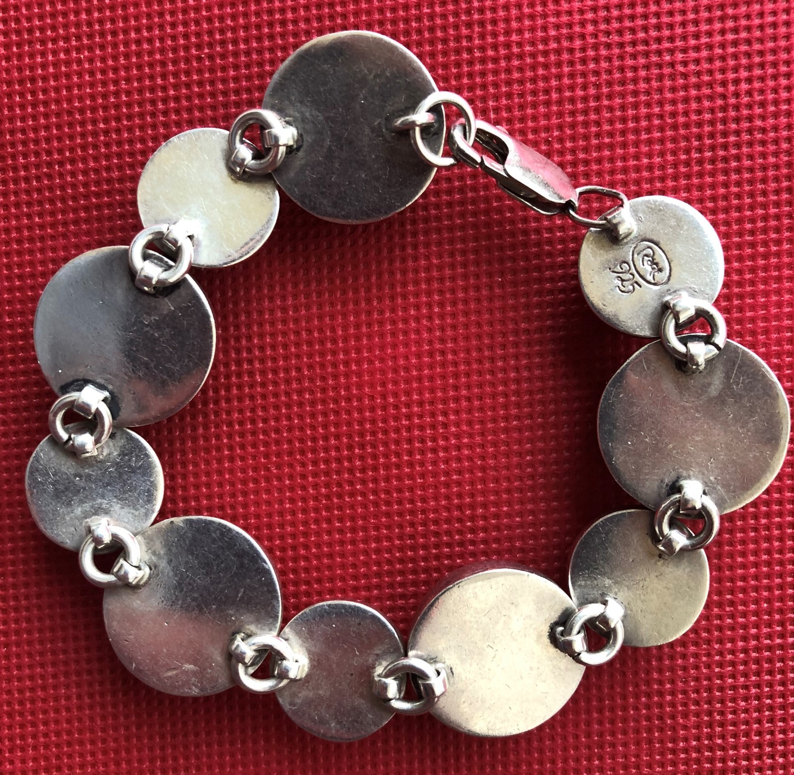 Solid Space Age Byzantine Chain Sterling Silver S… - image 20