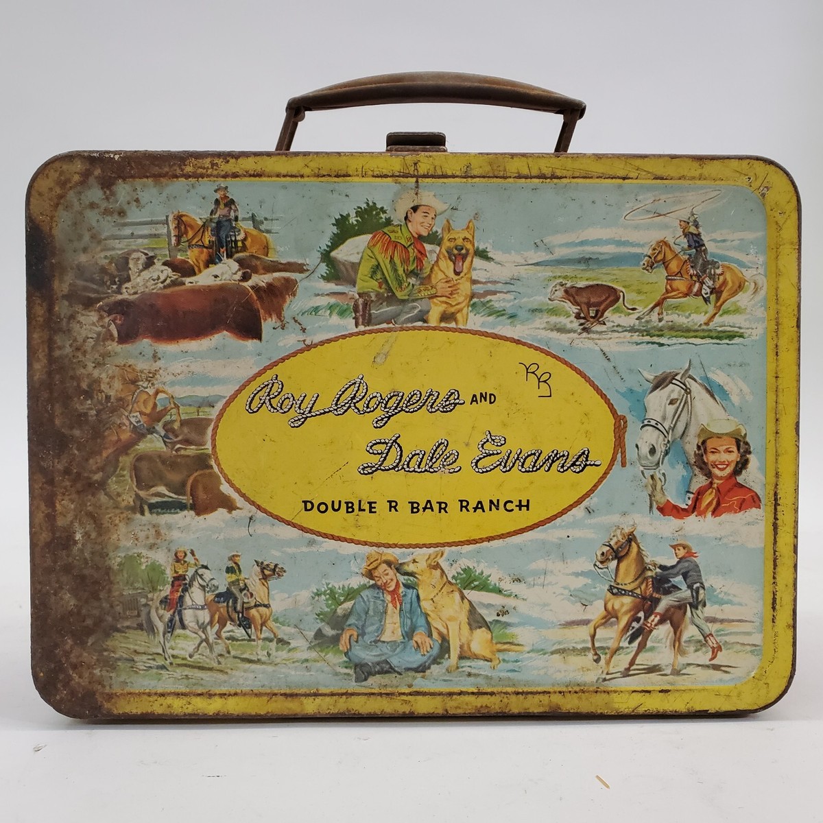 Vintage Original Roy Rogers and Dale Evans Double R Bar Ranch Red