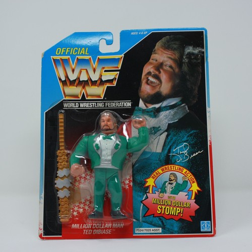  WWF Hasbro Million Dollar Man Ted Dibiase WWE Ser...