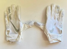 Easton Z3 Hyperskin Gloves Smooth Goatskin Palm White  Black L  XL