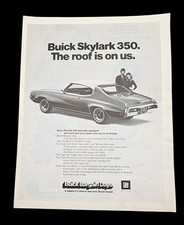 Buick Skylark 350 Vintage Print Ad 1970s Gm Auto Classic Ad Buick Skylark 350 Vintage Print Ad 1970s Gm Auto Classic Ad