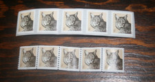 US 2012  - SC4672 and 4802  Bobcat Plate Strips - MNH