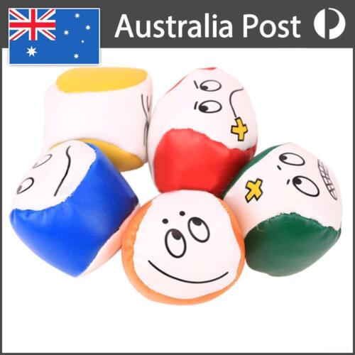 Cartoon Smile Face Juggling Ball Bean Bag Outdoor Game Toys for Children Kids - Picture 1 of 11