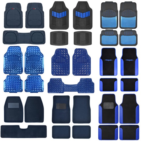 JDM Le Mans Confetti Fabric Floor Mats Plush - Sokudo Auto Parts - Foto 13