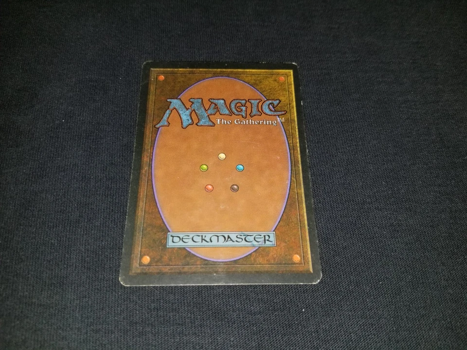 MTG 1x 4th Edition HP Spanish FBB Misprint Burrowing / Strip Mine - see descript - Image 2 of 3