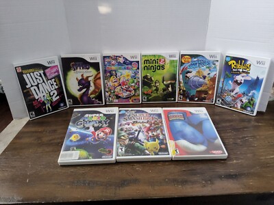 Nintendo Wii Video Games (MAKE YOUR OWN BUNDLE-PICK YOUR GAMES)