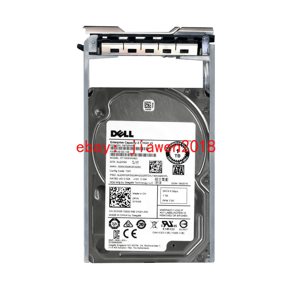 Seagate ST500LX012 500GB Ultra Mobile SSHD 8GB NAND Flash 5mm 2.5" SATA HDD