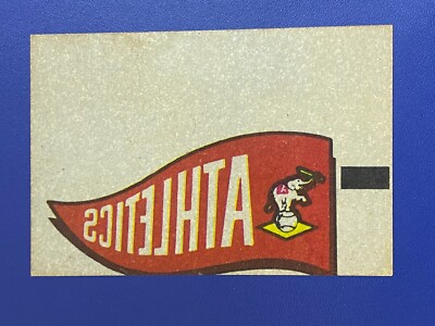   1966 Topps Baseball Rub-Off Tattoos#NNO Kansas City Athletics  