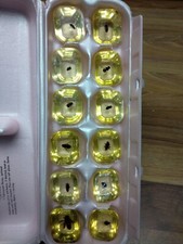 Vintage Adams Bar Bug in Ice Cube Plastic Ice Cube with Fake Bug Prank Joke LOT