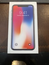 Apple iPhone X Original Empty Retail BOX ONLY 256GB NO PHONE