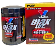 New Valvoline Max Life High Capacity Oil Filter VF8A (Pack of 12)