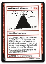 Problematic Volcano (NM) Mystery Booster CMB1 Magic MTG