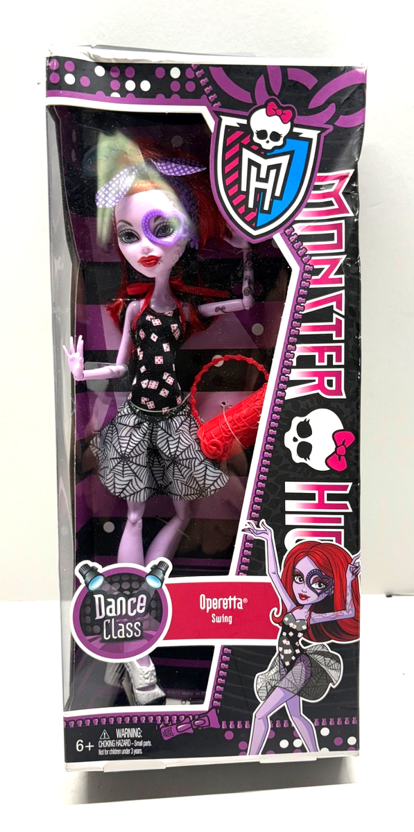 Mattel 2012 Monster High Dance Class Operetta Fashion Doll Y0433