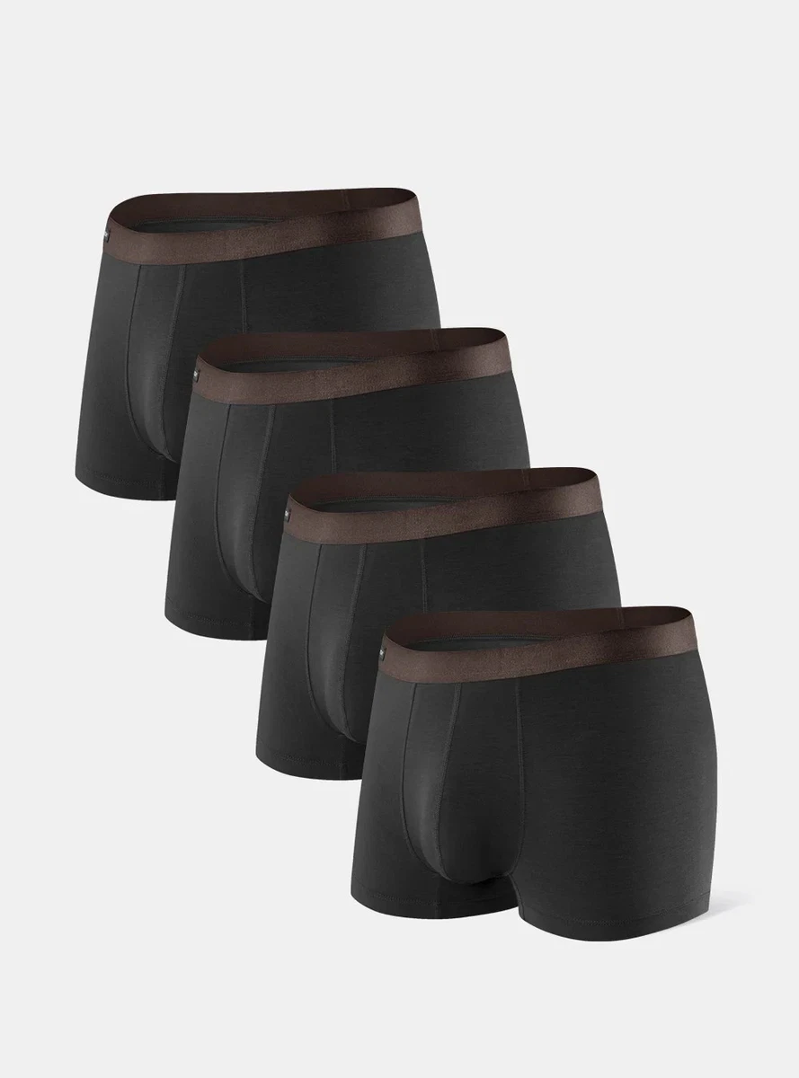 Pack De 6 Bóxer De Algodón Para Hombre DAVID ARCHY | Suaves, Transpirables Y Con Tiro Largo Antiarrugas