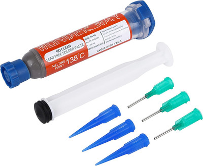Sn42/Bi58 T4 Lead Free Solder Paste No Clean, 138  Melting Point (30G)