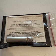 New Oem Ford Spare Tire Lock Key Kit 6c34-1a380-aa Mcgard Code 81335 379251b