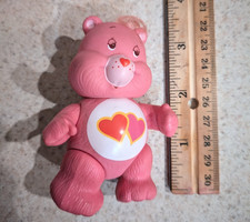 Vintage 1983 Care Bears LOVE-A-LOT BEAR Poseable Action figure