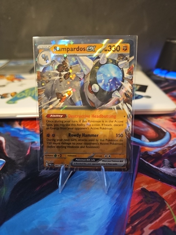 Rampardos EX 045/084 Double Rare Pokemon TCG Pitch Black English