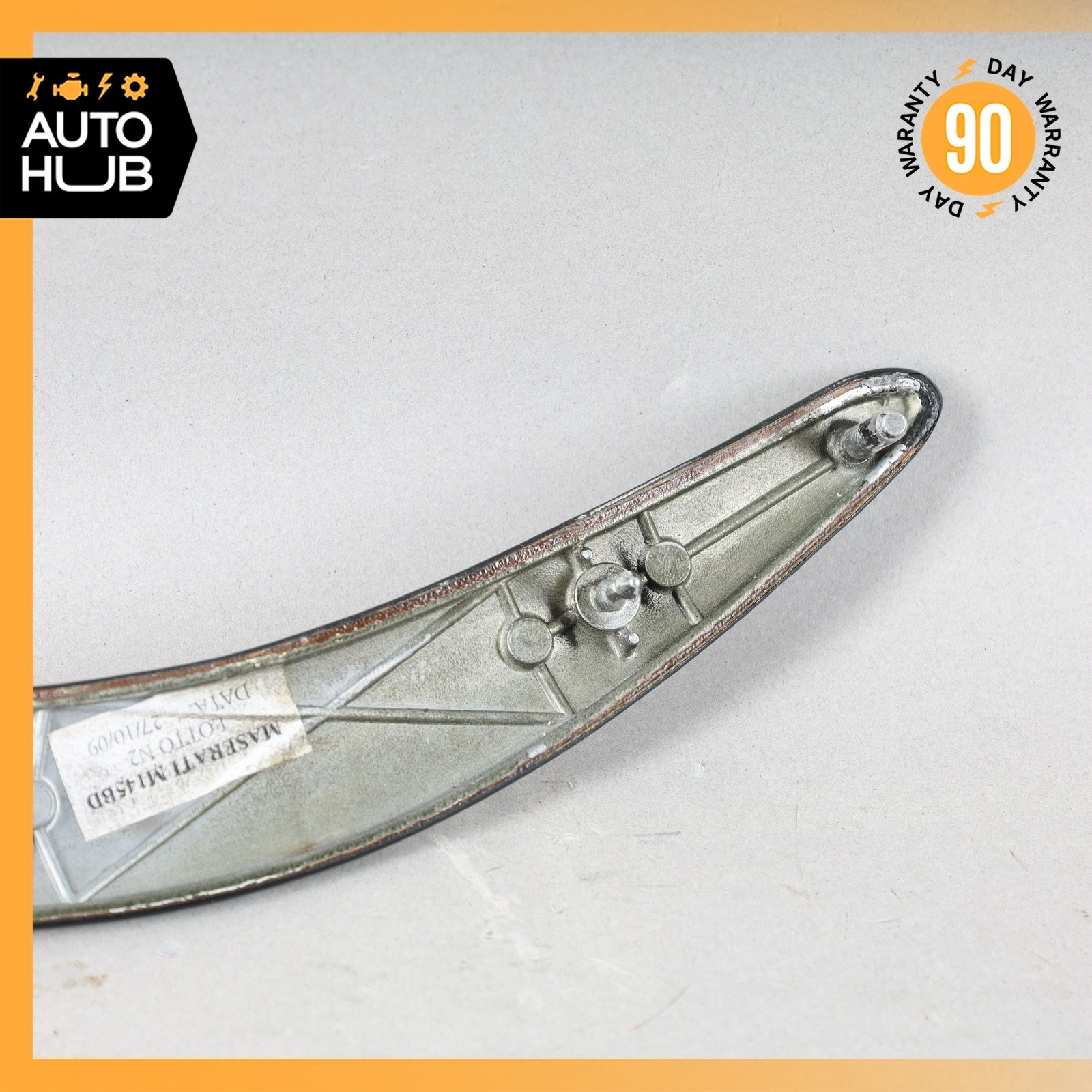 08-19 Maserati GranTurismo M145 Rear Left Driver Side Door Panel Trim Black OEM