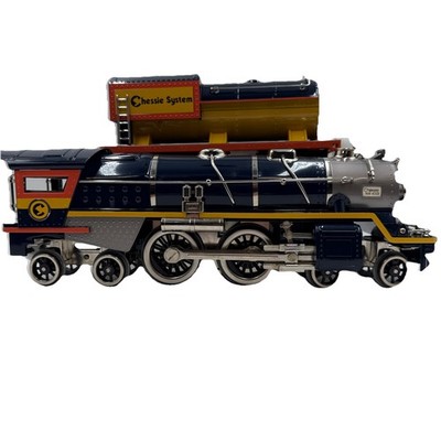 MTH Tinplate Traditions Std. Gauge 400E Steam Engine Chessie PS2 10-1203-1 W/box
