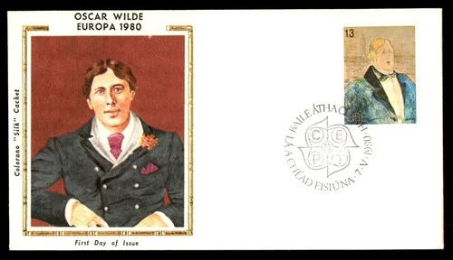 Mayfairstamps Ireland FDC 1980 Oscar Wilde Painting First Day Cover aax_38441