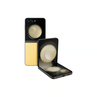 Samsung Galaxy Z Flip 5 5G Smartphone Gelb mit Displayfehler