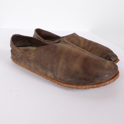 OTZ Leather Cork Lite Espadrille Slip On Loafer Shoes Women's 40 US 9 Brown