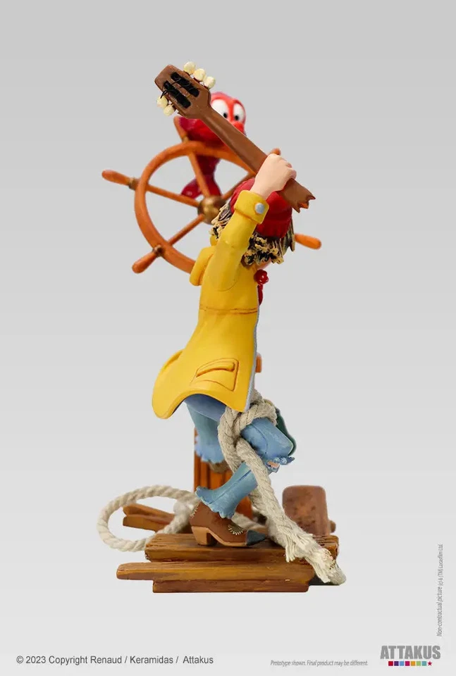 Figurine résine RENAUD - Dès que le vent soufflera… Version classique - Made - Photo 4/4