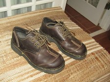 Dr. Martens 9469 England made Brown Leather Oxford shoes US Men 8 Women 9 UK 7