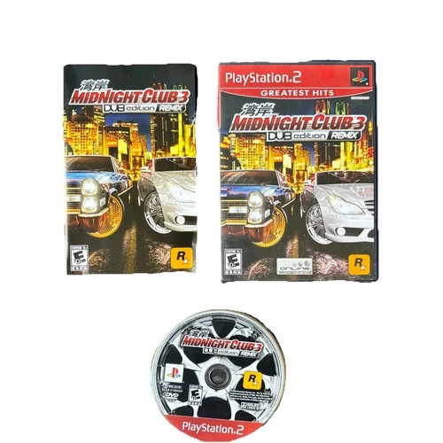 Midnight Club 3 Dub Edition Remix PS2 Complete CIB AS IS DOESN'T WORK