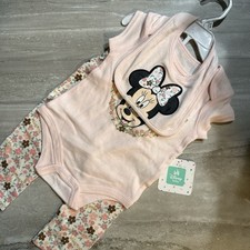 Minnie Mouse Baby Girl Set Size 6-9 Months