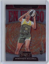 2025 Panini Select WNBA #1 Dominique Malonga En Fuego