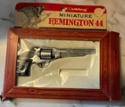 Vintage Hubley Cap Firing Miniature Die-Cast Remington 44 w/ Original Packaging