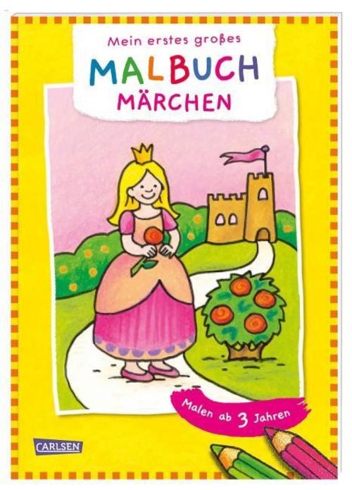 Mein erstes großes Malbuch: Märchen: Malen ab 3 Jahren Eva Muszynski