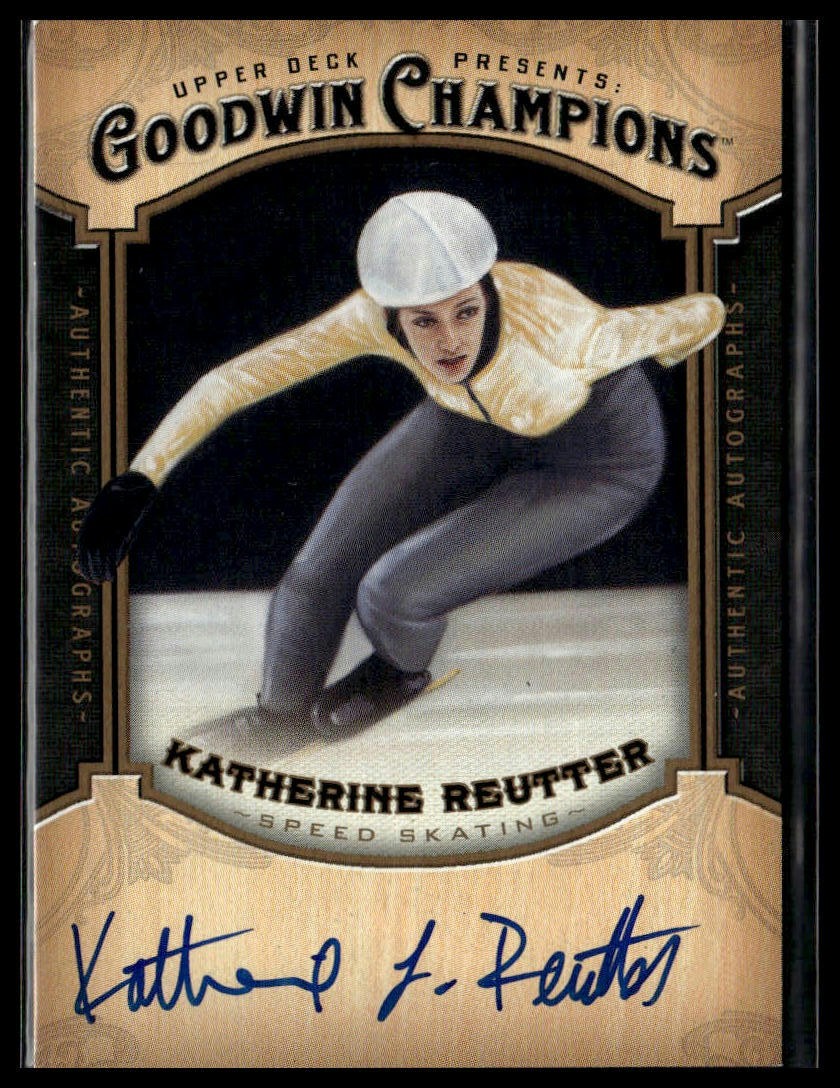 2014 Upper Deck Goodwin Champions Katherine Reutter Autographs AU