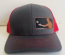 MLB Baseball Logo - Color red-gray- SnapBack Cap Stretch -