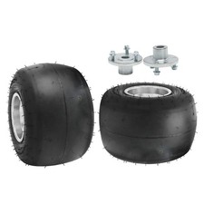 2pc Racing Drift Trike 11x7.10-5 Rear Tire 3 Stud Rim Wheel  17T Axle Stub Hub