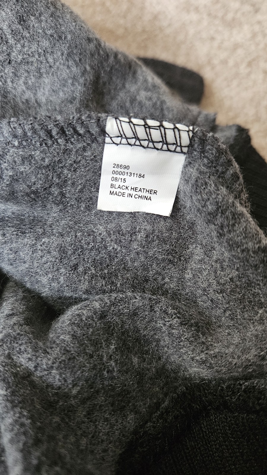 Supernatural Join The Hunt Winchester Bros Gray Purple Varsity Jacket Sz M