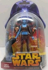 Star Wars The Black Series 6    Aayla Secura Action Figure Revenge of the Sith NIB