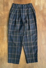 COMME des GARCONS HOMME 1990 Tartan Balloon Pants Made in Japan