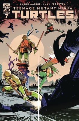 TEENAGE MUTANT NINJA TURTLES #7 VARIANT 25 COPY RIVAS INCV IDW PUBLISHING