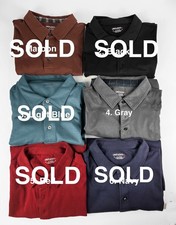 UNTUCKit Men  s Wrinkle-Free Damaschino LS Polo, XL, CHOOSE COLOR