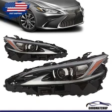 For 2019-2022 Lexus ES250 ES300H ES350 LED DRL Headlights Driver&Passenger Pair