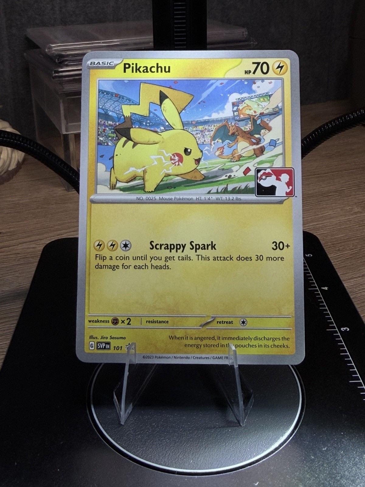 Pokémon TCG: Scarlet & Violet Black Star Promo (101) Pikachu (NM)