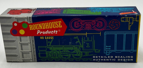 Kit Roundhouse Escala HO 50' Exterior Soporte Boxcar Sin Decorar Marrón #2100 Nuevo | Zustand: New